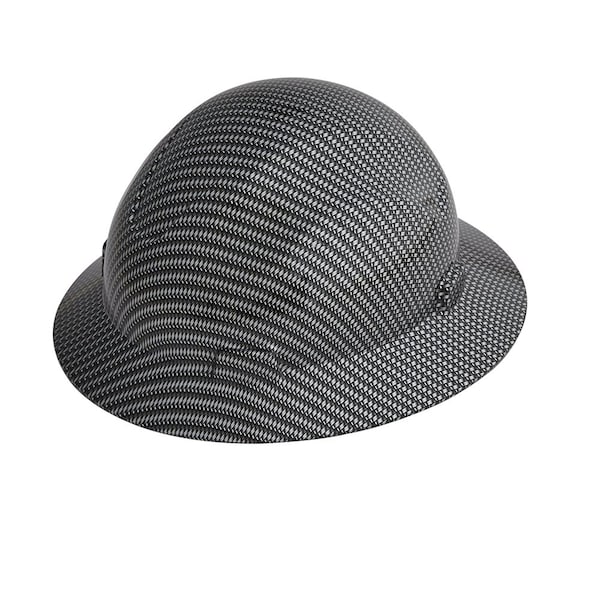 Jackson Safety Non-Vented, 370 Speed Dial Ratcheting Headgear, Carbon Fiber - Silver 20600 - main